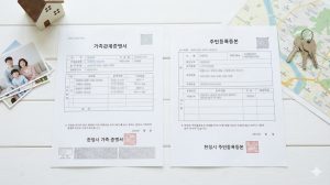 family relation certificate vs resident registration