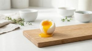 soft boiled egg runny yolk